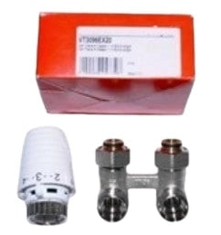 Honeywell Anschlusssystem VT3096DAEX20, d20, Eckform, mit Thermostatkopf G 3/4″