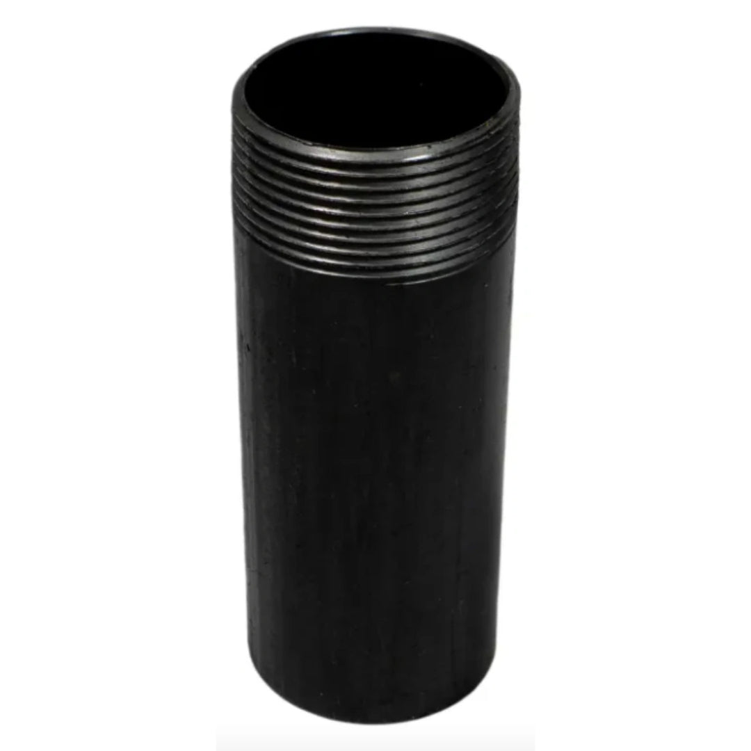 Margo Gewindestutzen DN50, L = 10 cm, schwarz