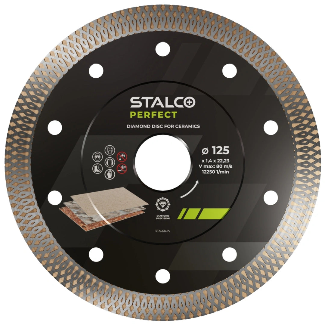 Stalco Perfect Diamanttrennscheibe Ceramic 125 mm x 1,4 mm