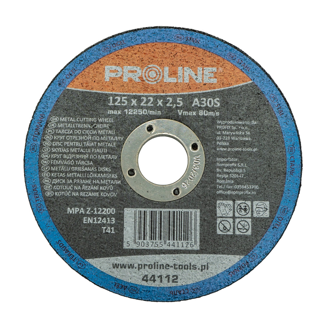 Profix Trennscheibe Metall 125 x 2,5 mm