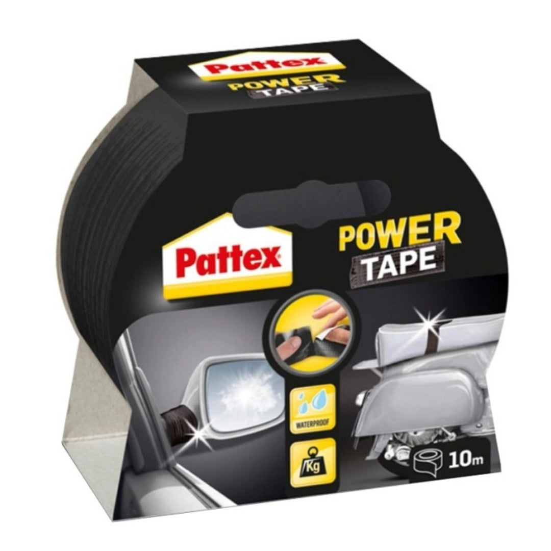 Pattex Power Tape Reparaturband 48 mm x 10 m, schwarz