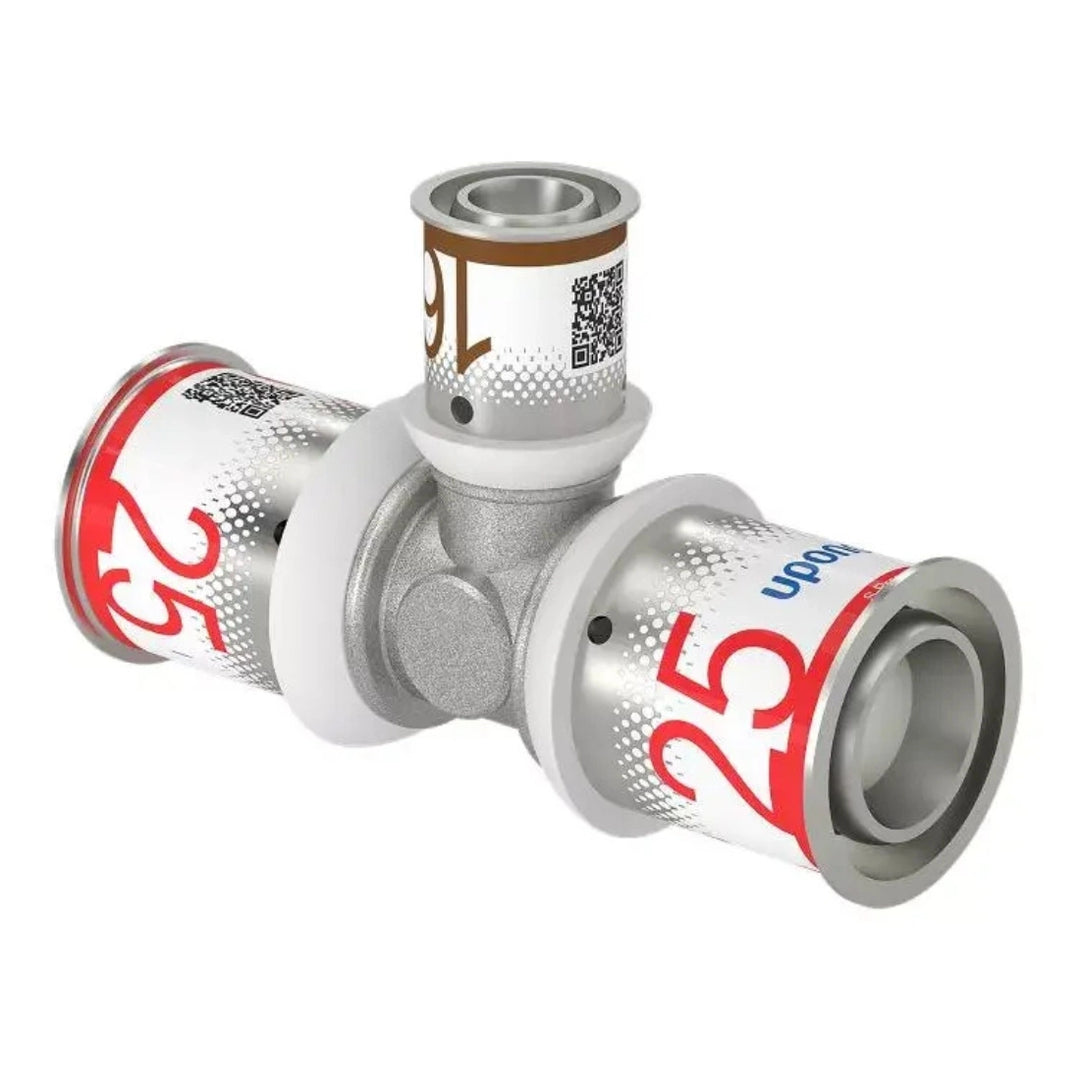 Uponor S-Press T-Stück reduziert 25-16-25