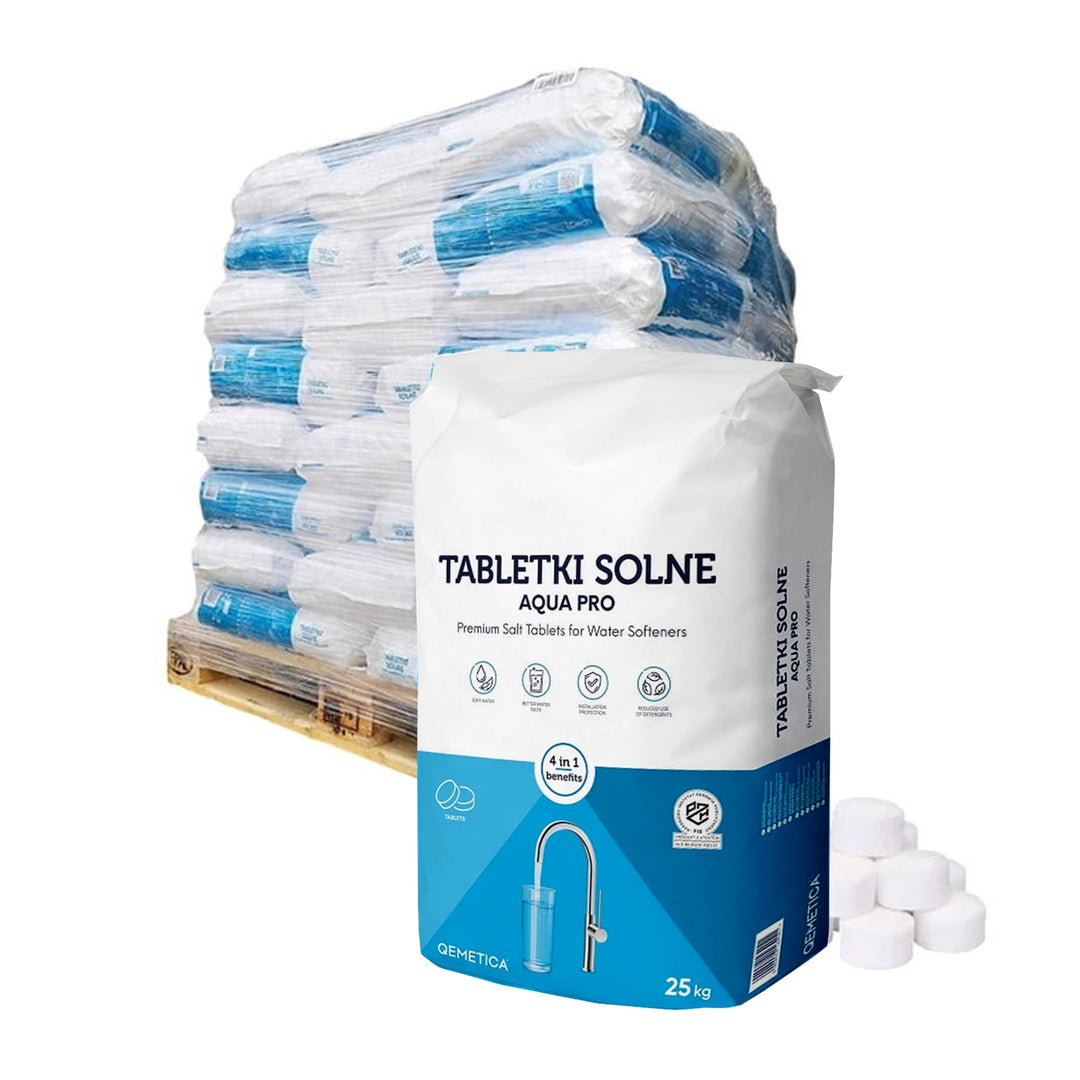 Qemetica Regeneriersalz Tabletten 25 kg, 40 Säcke