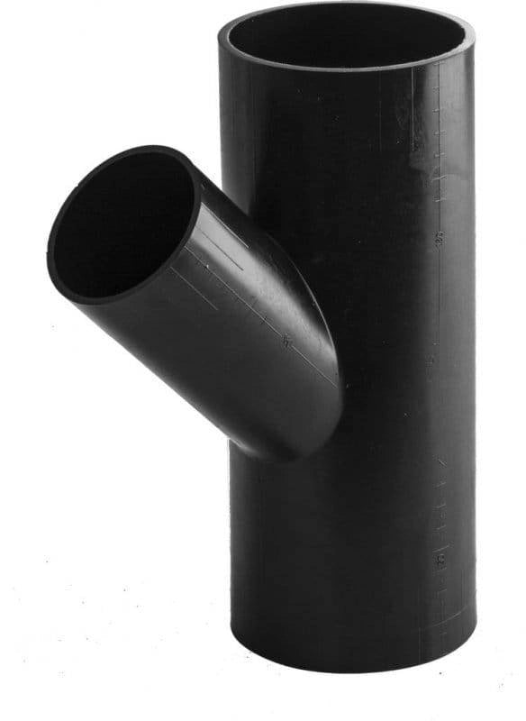 Valsir HDPE Abzweig 45° reduziert 160/75 mm