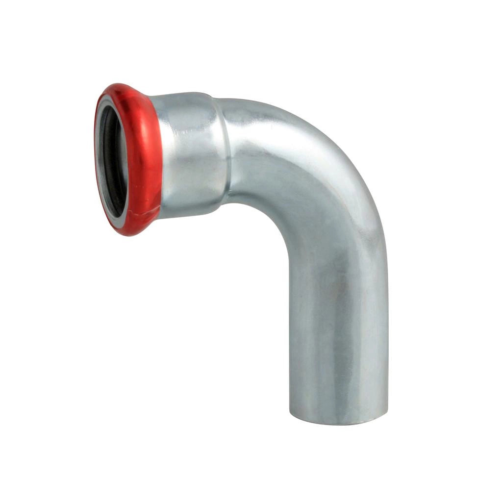 Vesbo Carbon Pressbogen 90° 22 mm, Pressmuffe/Einsteckende