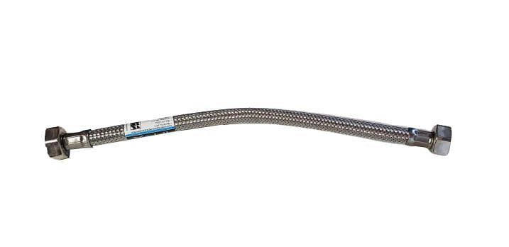 Inox Anschlussschlauch Edelstahl 1/2″ IG x 1/2″ IG, DN8, 100 cm