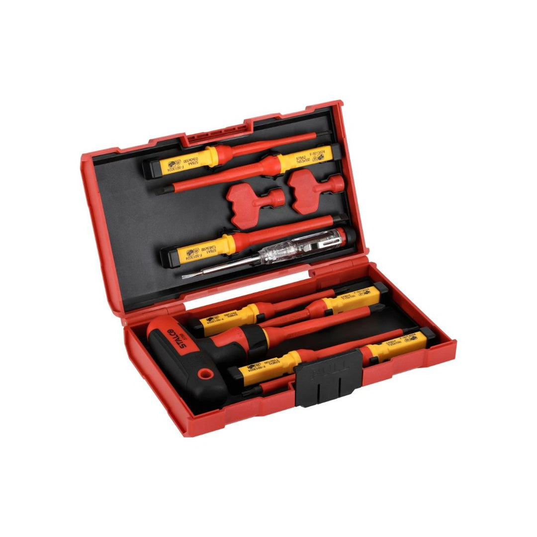 Stalco VDE-Schraubendreher-Set 1000 V, 12-teilig, CrV