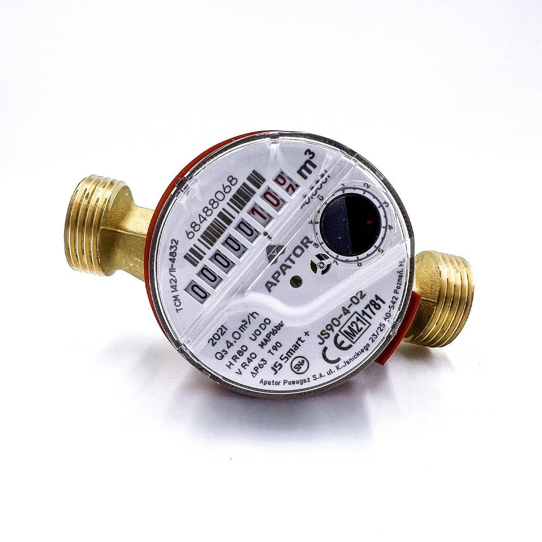 Powogaz Smart+ Wasserzähler JS90 4,0-02 DN 20, Warmwasser