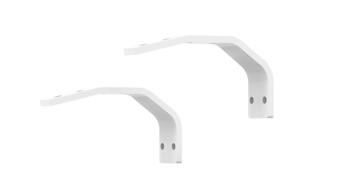 Flowair Slim Montagekonsolen, weiß RAL 9003