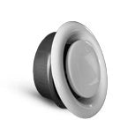 Iglotech Abluftventil mit Rahmen ZWW-RM-125