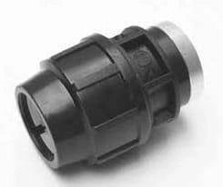 MPJ PE-Stahl-Übergangskupplung Kunststoff Ø 50 mm x DN 32 IG