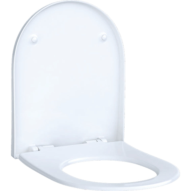 Geberit Antibakterieller thermohärtender Sitz, ohne Dämpfungssitz, Weiß ACANTO 500.604.01.2