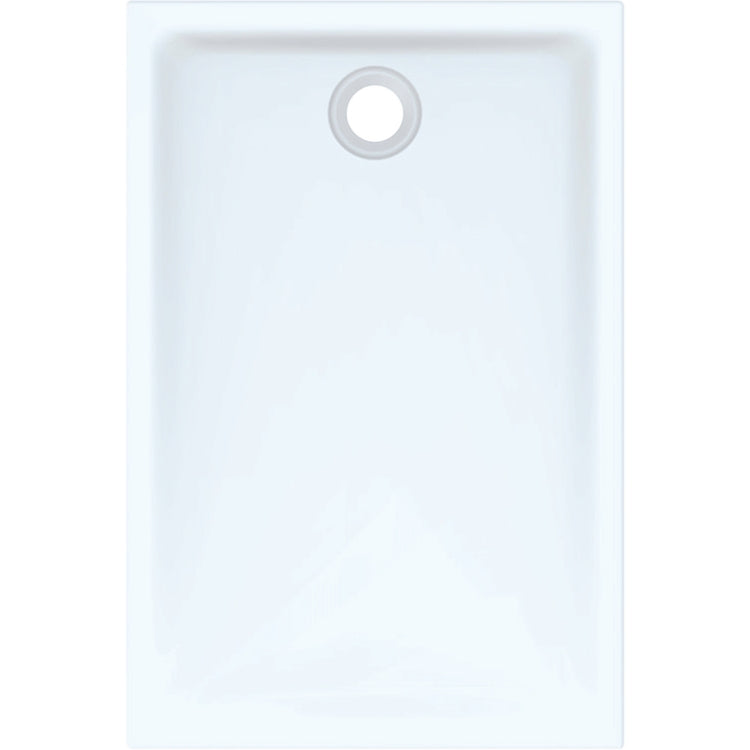 Geberit Rechteckige Duschwanne L. 80 T. 120 cm, Weiß, glänzende Oberfläche 45 550.065.00.1