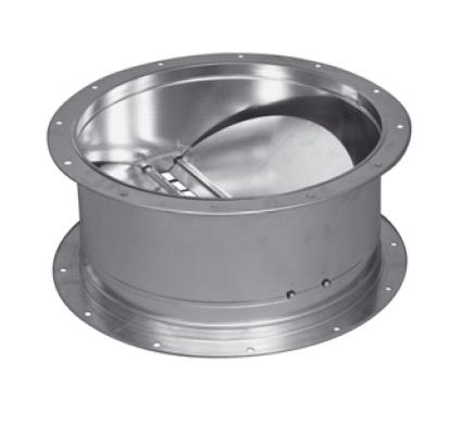Soler & Palau JCA 1100 – Rückschlagklappe für Dachventilatoren, Rohr 710 mm