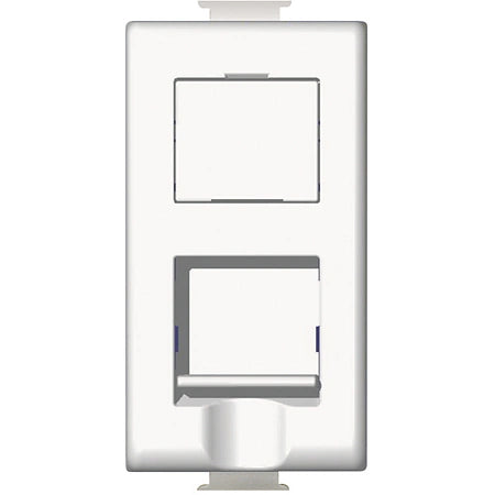 Legrand Matix Datendose RJ45 Cat5e UTP, 1 Modul, weiß