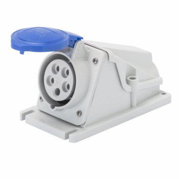 Gewiss CEE-Wandsteckdose 90° 2P+E, 16 A, 250 V, IP44
