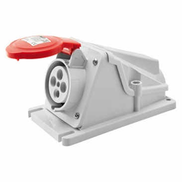 Gewiss CEE-Wandsteckdose 90° 3P+N+E, 32 A, 400 V, IP44