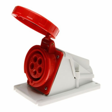 Gewiss CEE-Wandsteckdose 90° 3P+N+E, 32 A, 400 V, IP67