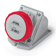 Scame CEE-Wandsteckdose 3P+N+E 16 A, 400 V, IP67