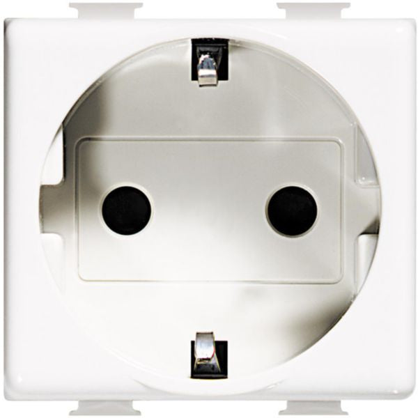 Legrand Matix Schuko-Steckdose 16 A, 2 Module, weiß