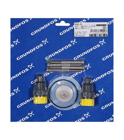 Grundfos Ventil und Dosiermembran (Reparatursatz) - Art. 97751510