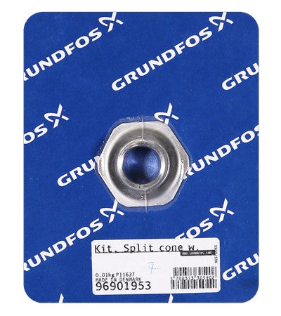 Grundfos Kit, Split cone w. nut - Art. 96901953