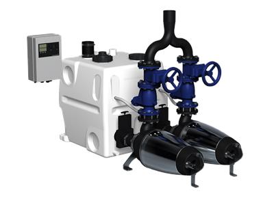 GRUNDFOS Doppelpumpenhebeanlage MD1.80.80.22.4.50D /450.SE - Art. 96102282