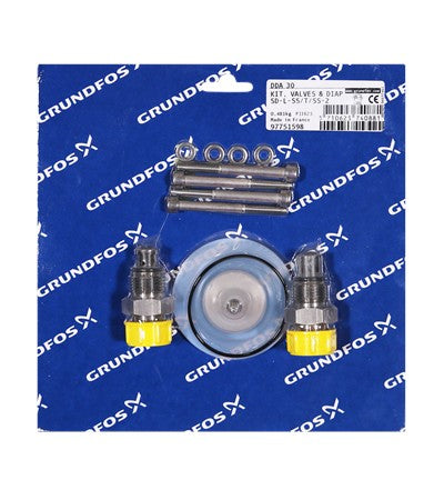 Grundfos Ventil und Dosiermembran (Reparatursatz) - Art. 97751598