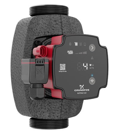 Grundfos Nassläufer-Umwälzpumpen ALPHA2 GO 32-90 180 - Art. 93074230