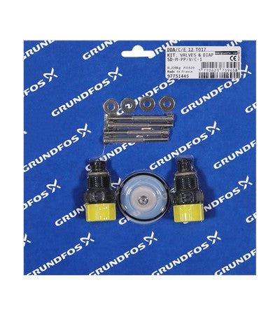 Grundfos Ventil und Dosiermembran (Reparatursatz) - Art. 97751445