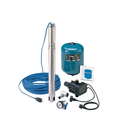 Grundfos SQ pump cpl. with fittings - Art. 96160908