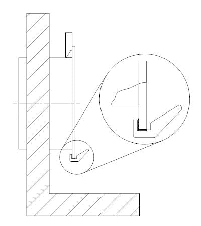 Grundfos Bottom fixation, SRP  - Art. 96585482
