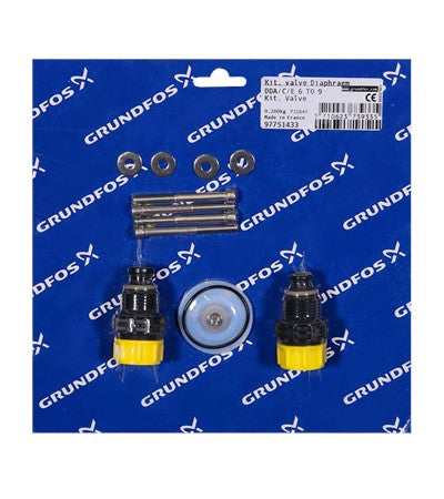 Grundfos Ventil und Dosiermembran (Reparatursatz) - Art. 97751433