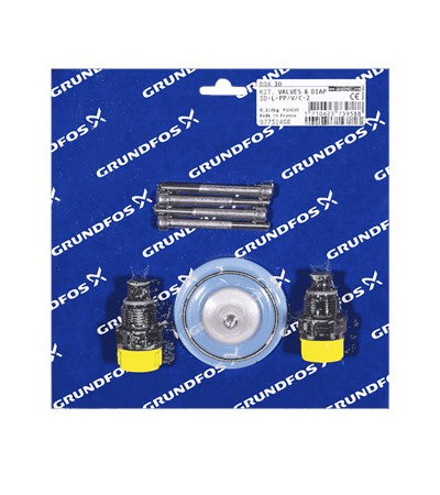 Grundfos Ventil und Dosiermembran (Reparatursatz) - Art. 97751468