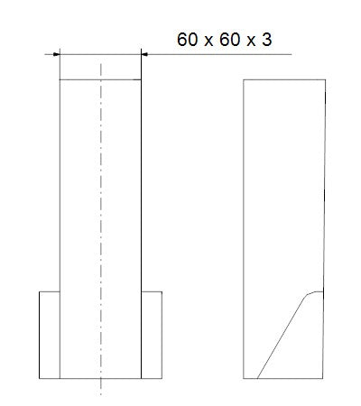 Grundfos Bottom fixation, SRP  - Art. 96564825