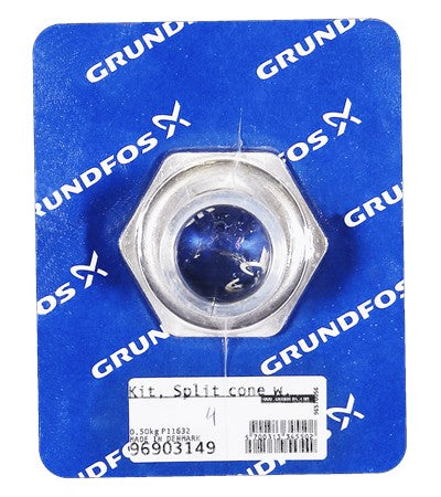 Grundfos Kit, Split cone w. nut - Art. 96903149