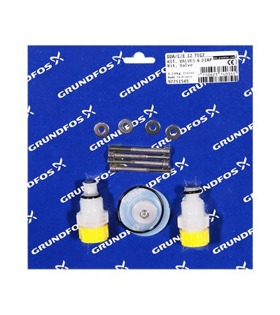 Grundfos Ventil und Dosiermembran (Reparatursatz) - Art. 97751545