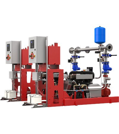 Grundfos Brandschutzanlagen Hydro EN 50-250 /220 T2JS A-U2-B-A - Art. 92683411