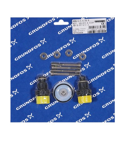 Grundfos Ventil und Dosiermembran (Reparatursatz) - Art. 97751434