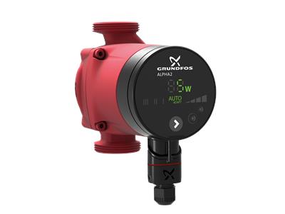 GRUNDFOS Nassläufer-Umwälzpumpe ALPHA2 25-60 130 Art. 95047521