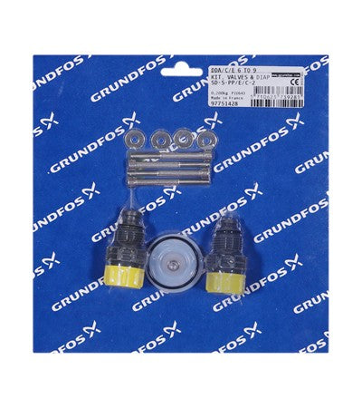 Grundfos Ventil und Dosiermembran (Reparatursatz) - Art. 97751428