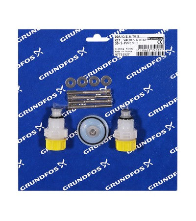 Grundfos Ventil und Dosiermembran (Reparatursatz) - Art. 97751527