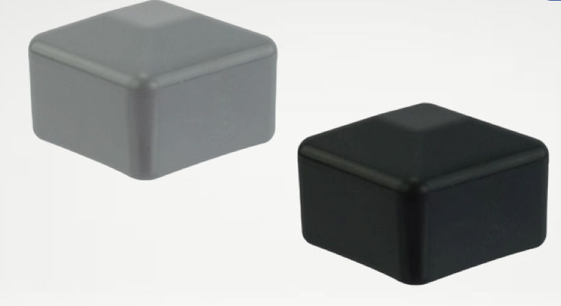 Z-ECO Profile cap 40x40mm black (ZE-4-9-2011)