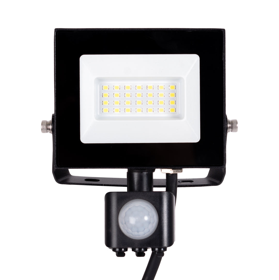 Novelite LED-Strahler mit Bewegungsmelder 20 W, 6500 K, IP65, schwarz