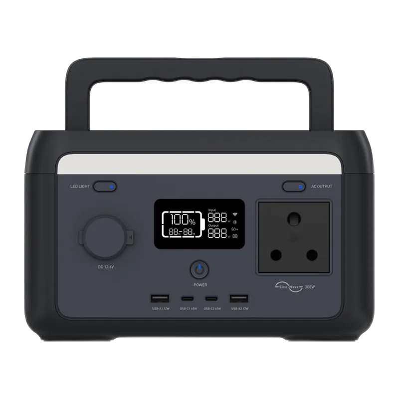 Hinen PS300 tragbare Powerstation 300 W, LiFePO4