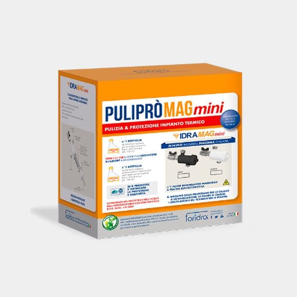 Foridra PULIPRO' MAG Minischlammer + Hydraterm 110 + Hydraterm 805