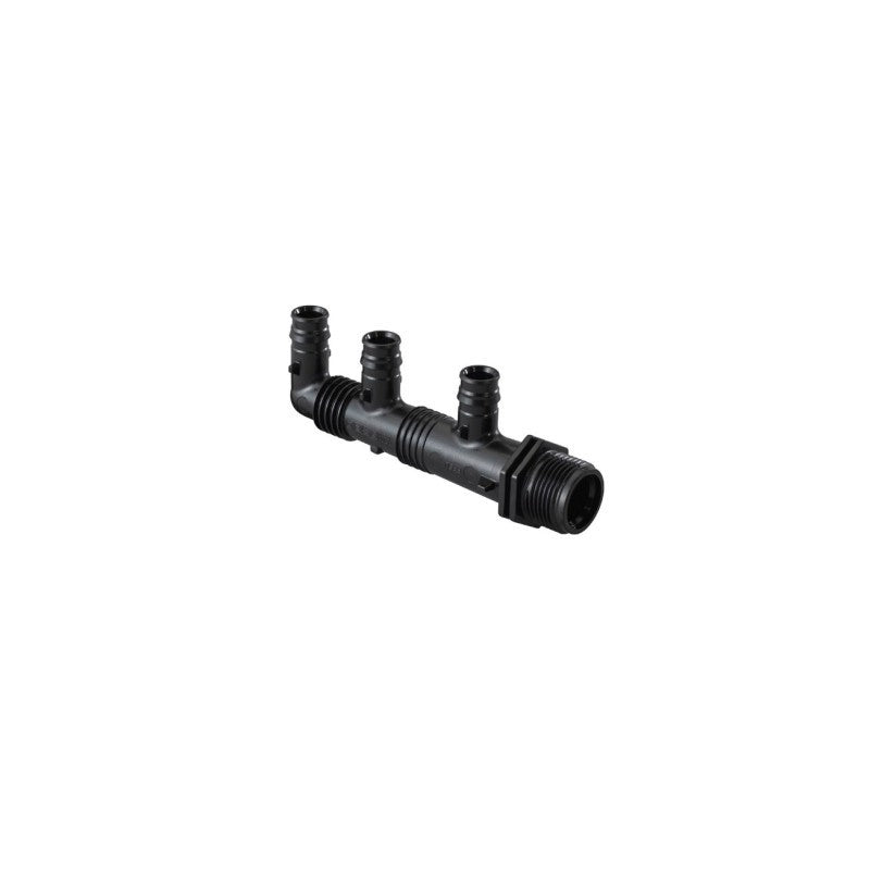Solarics Uponor 1008714 – Q&amp;E Ppsu männlicher konischer Verteiler G3/4"MT 3X16 c/c45+35mm