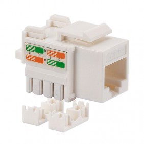 Fanton 23702 RJ45 CAT.5E UTP Netzwerkdose Weiß