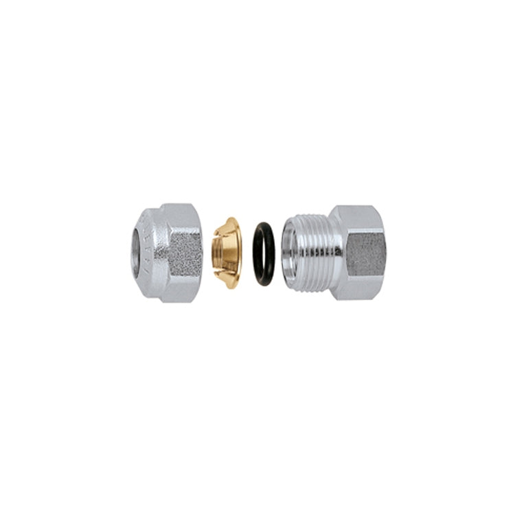 Caleffi Verchromte weibliche Verkleidung, 1/2" F - Ø 14 910414