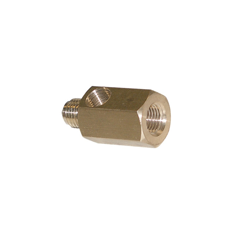 Tecnosystemi Anschluss aus Messing 1/4" F - 1/4" M + 1/8" NPT 11135050